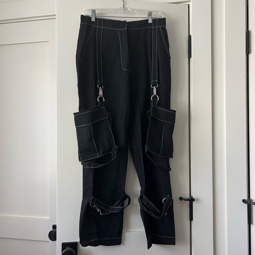The Ragged Priest Women’s Black Cargo Pants